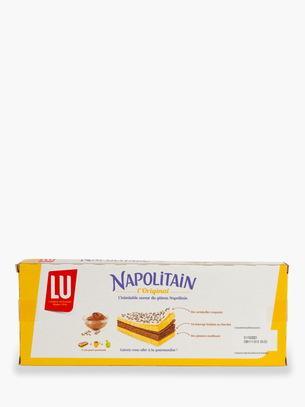 Je craque, LU Gâteaux chocolat Napolitain l'original 6x30g