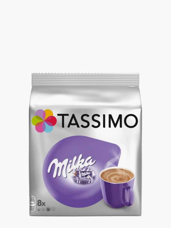 Achetez TASSIMO Milka, des capsules de lait aromatisé au chocolat TASSIMO