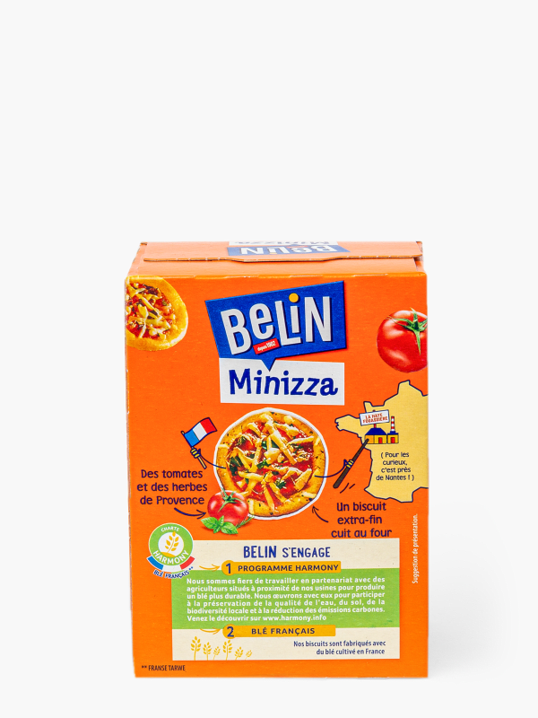 Biscuits apéritif Mini pizza tomate et herbes de provence, Belin (85 g)