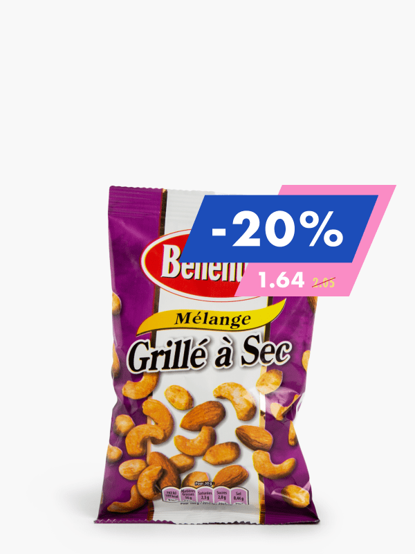 Bénénuts Twinuts - Cacahuètes enrobées croustillantes goût bacon (150g)  commandez en ligne avec Flink !