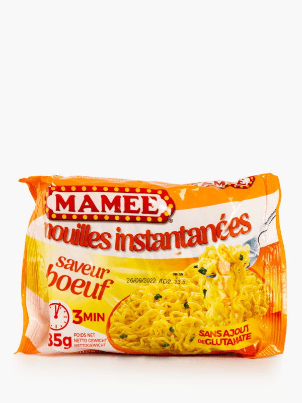 Mamee Nouilles instantanées, saveur champignon - Le sachet de 85g