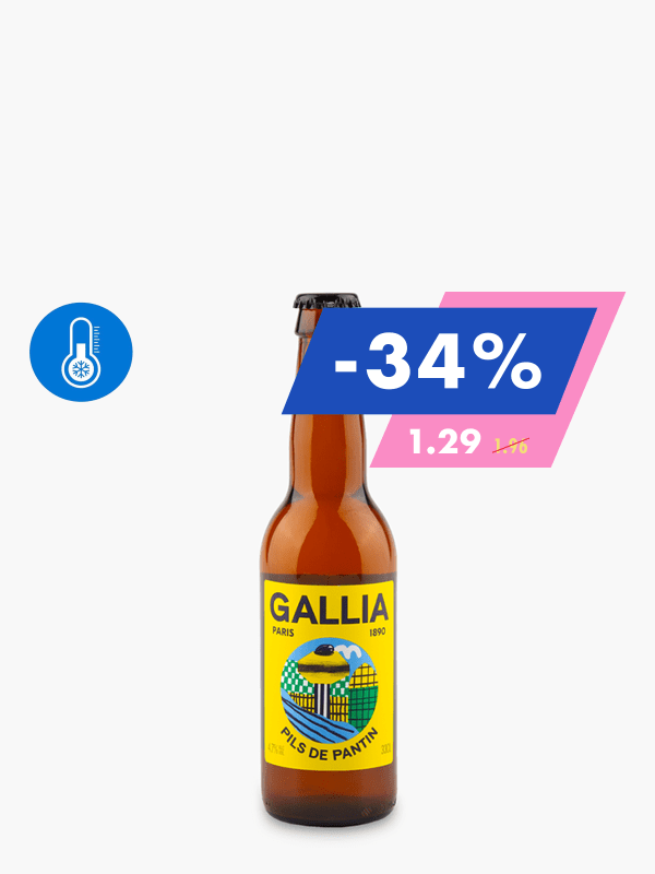 Bière Champ Libre - Brasserie Gallia