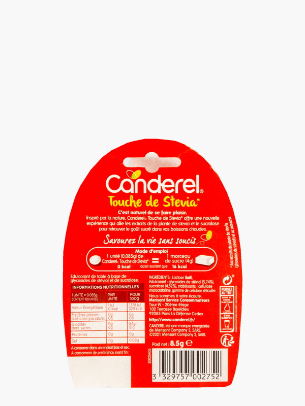 Acheter Canderel sucralose poudre Poudre 75g ? Maintenant pour