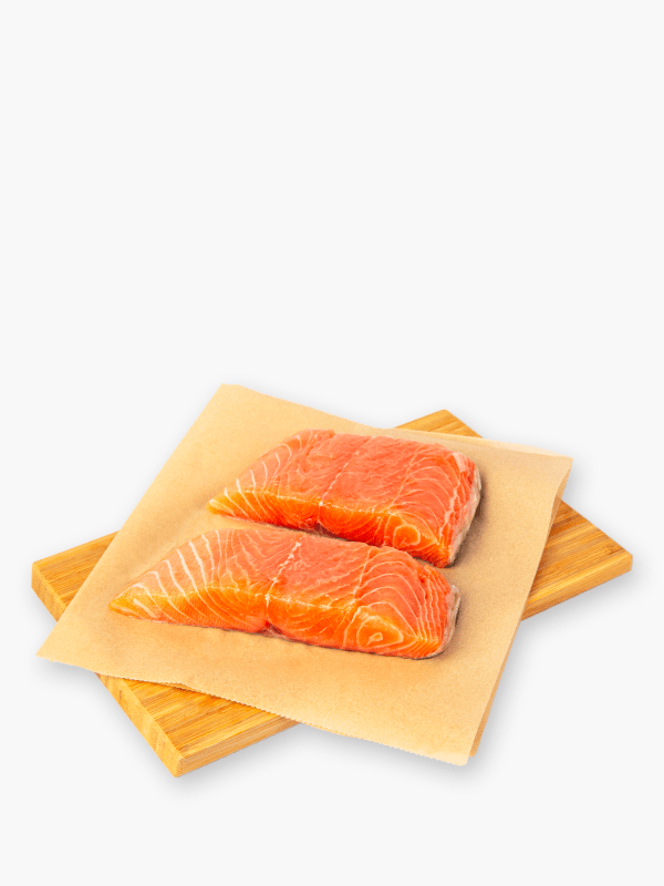 Pavés de Saumon Sauvage (2x120g) commandez en ligne avec Flink !