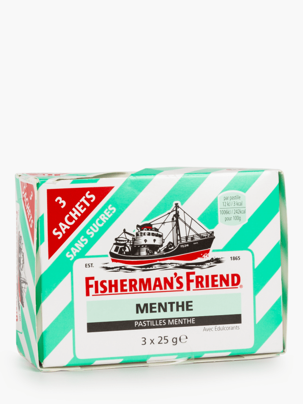 Pastilles de menthe sans sucre Fisherman's Friend 25 g - Kibo