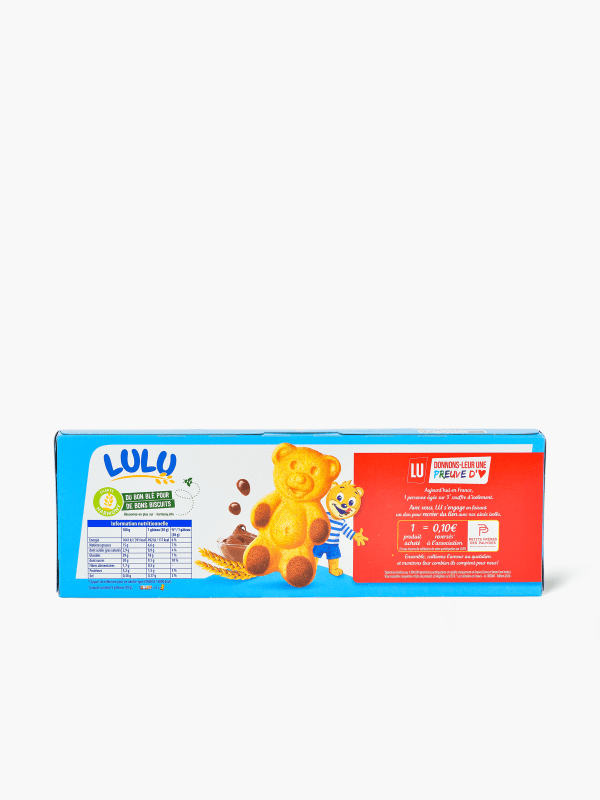 Biscuit Choco Lait LULU L'Ourson x5 - 150g - Drive Z'eclerc