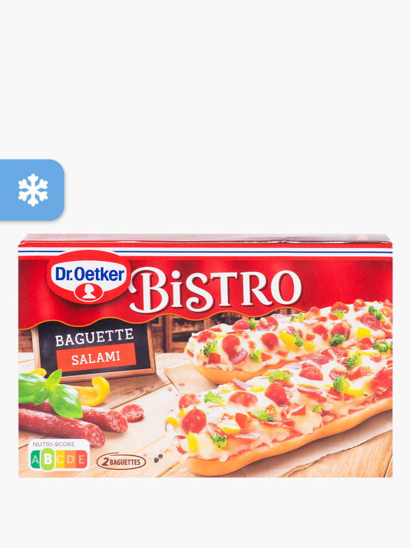 250g Baguette 2 online Bistro st | Oetker Salame bestellen! Flink Dr.