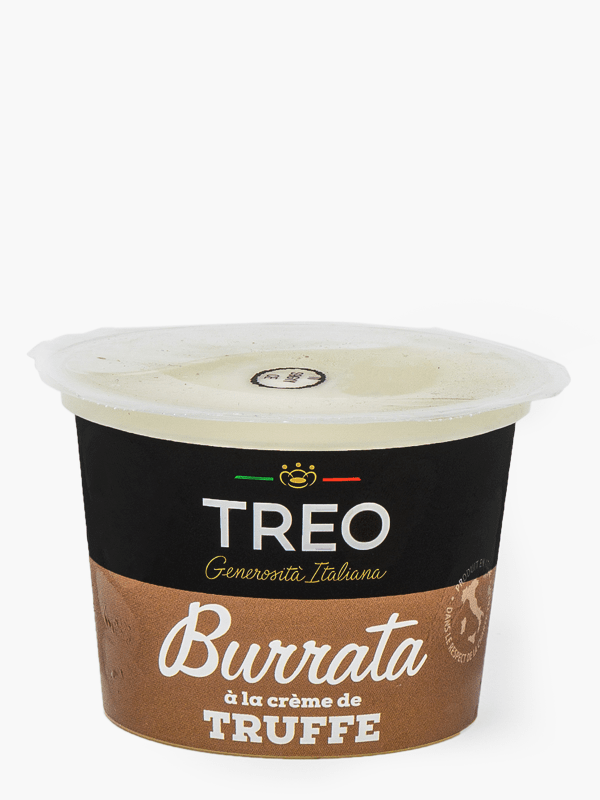 Burrata à La Créme de Truffe TREO : le pot de 150g à Prix Carrefour