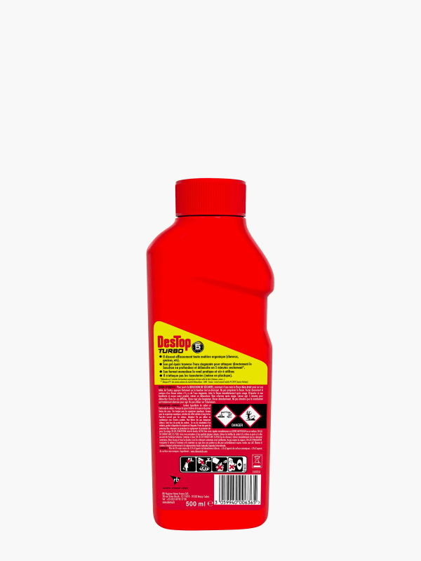 Destop - Gel javel déboucheur turbo (500 ml), Delivery Near You