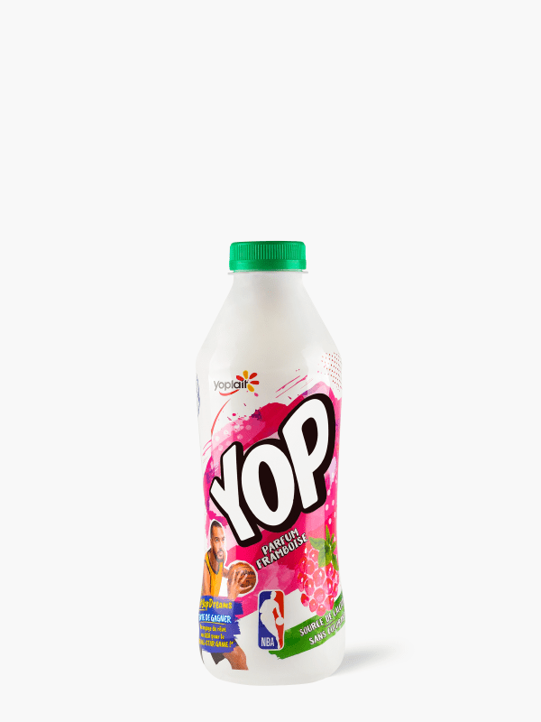 Yaourt à boire fraise, Yop (825 g)