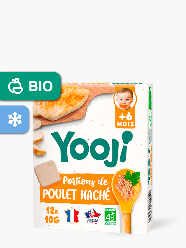 Bâtonnet légumes du soleil bio surgelé pour bébé - yooji - 300 g