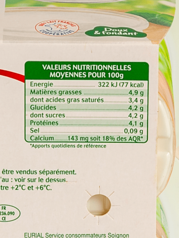 Livraison à domicile Promotion Soignon Yaourt Brebis nature, 4x100g