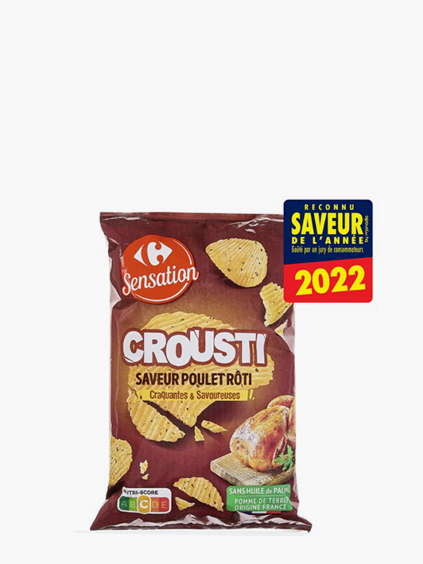 Bret's - Chips Saveur Camembert (125g) commandez en ligne avec Flink !