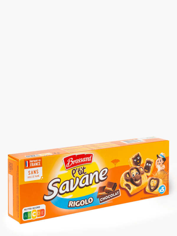 P'tit savane rigolo chocolat x5 - Brossard - 150 g