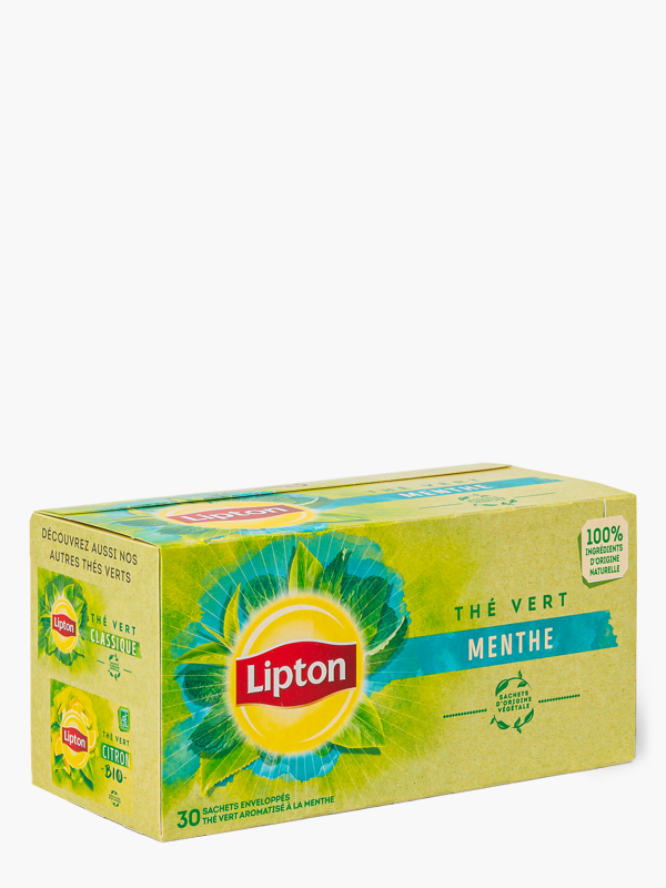 Lipton Thé Vert Classique 30 Sachets - 40 g