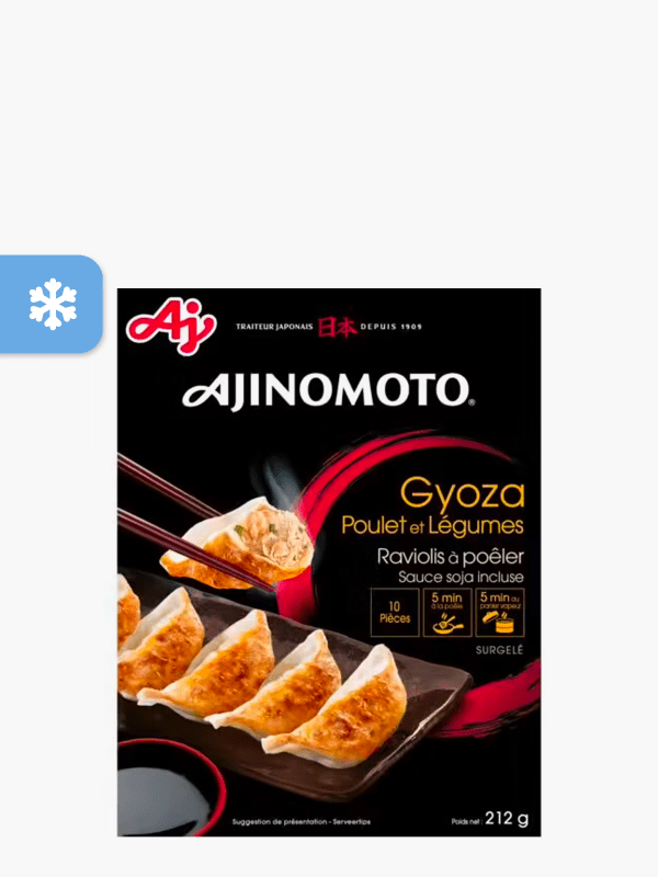 Dumplings Gyoza aux légumes 250g