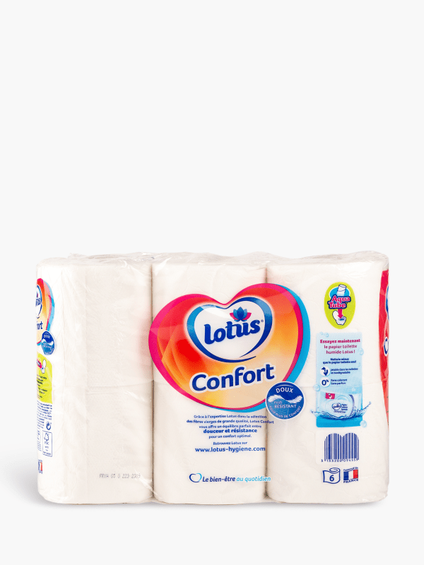 Promo Papier Toilette Lotus Confort chez E.Leclerc