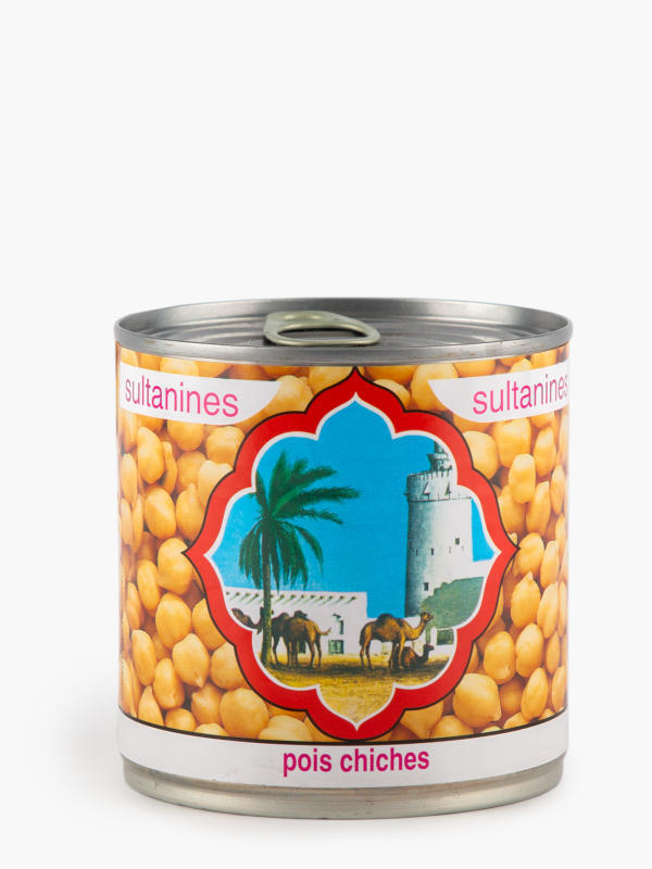 Sultanines Pois chiches secs et trempés - La boîte de 265g net