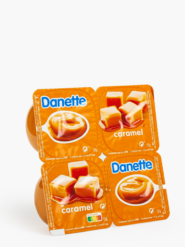 Achat / Vente Promotion Danette Caramel, Lot de 2 paquets de 4x125g