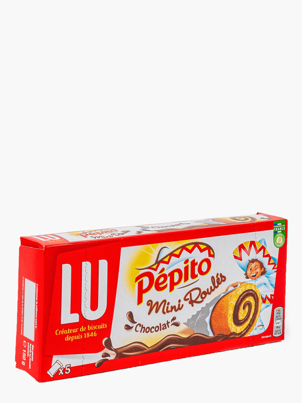 Biscuits Pépito Mini Roulés Chocolat