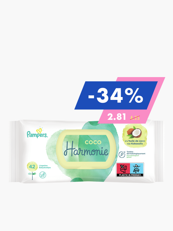 Pampers Lingettes Coco Harmonie