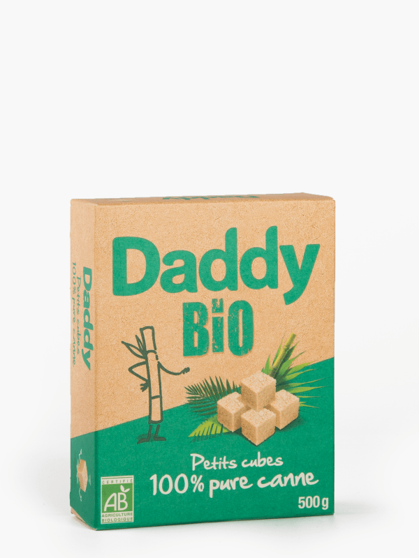 Sucre en poudre DADDY : la boite de 100 bûchettes - 500 g à Prix