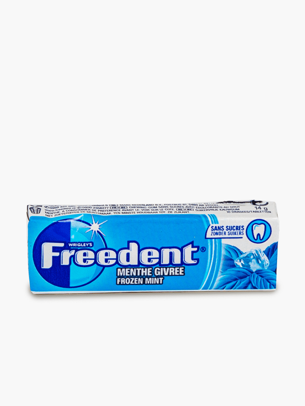 Freedent - Chewing gums Menthe givrée (x10) commandez en ligne