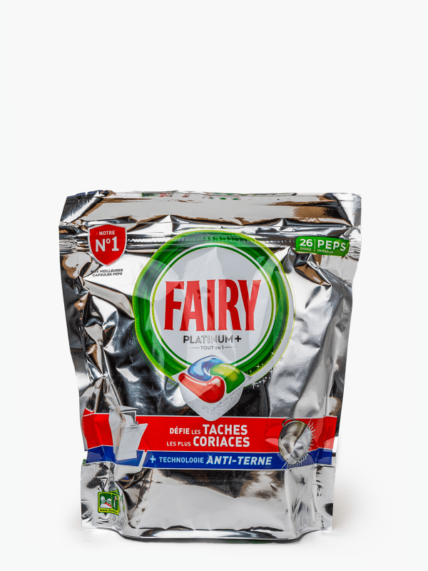 Capsules de lave-vaisselle Fairy