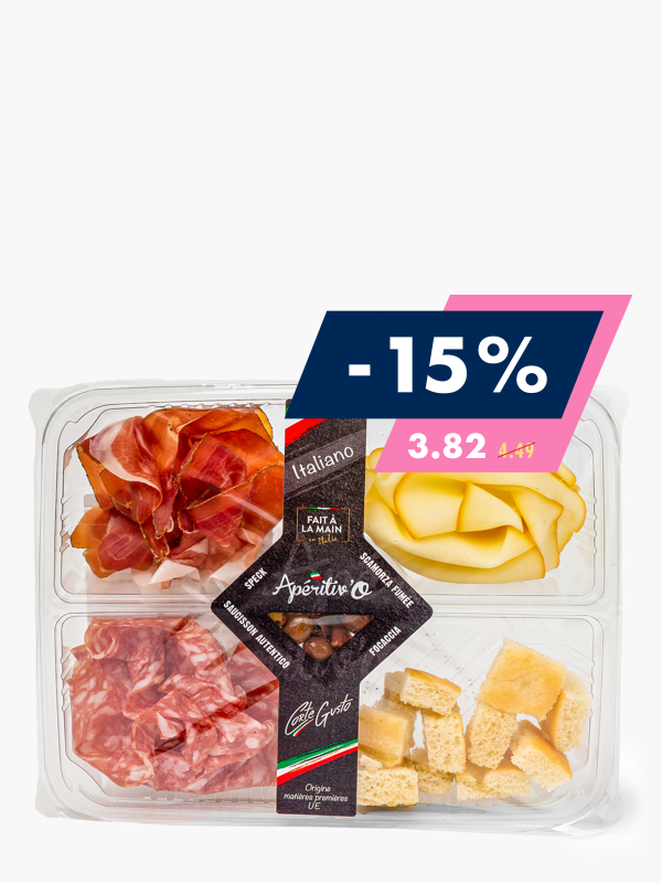 Plateau charcuterie italienne Aperitiv'O - Corte Gusto (130g