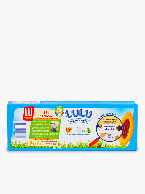 LU Lulu La Barquette Chocolat 120g (lot de 6) 