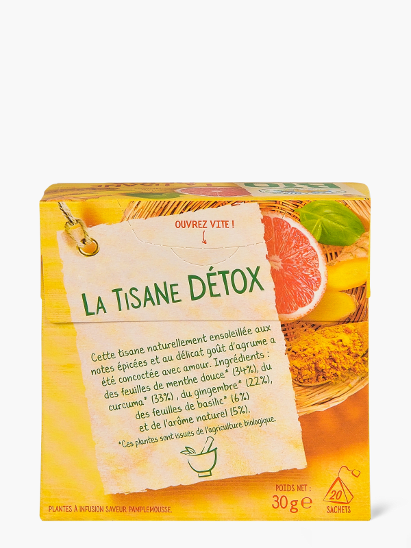 Tisane Digestion Bio à la Menthe Douce et au Citron Vert - La Tisanière