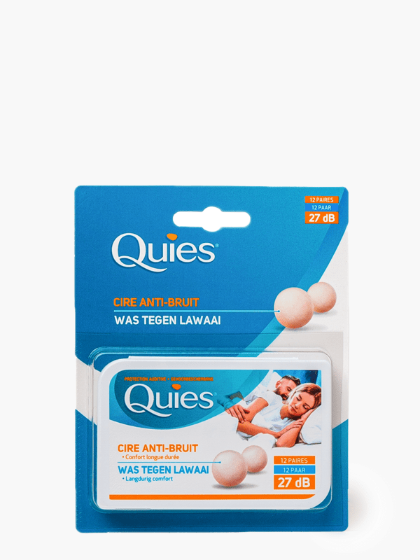 Boule Quies en cire naturelle - Protection auditive - Pharmacie