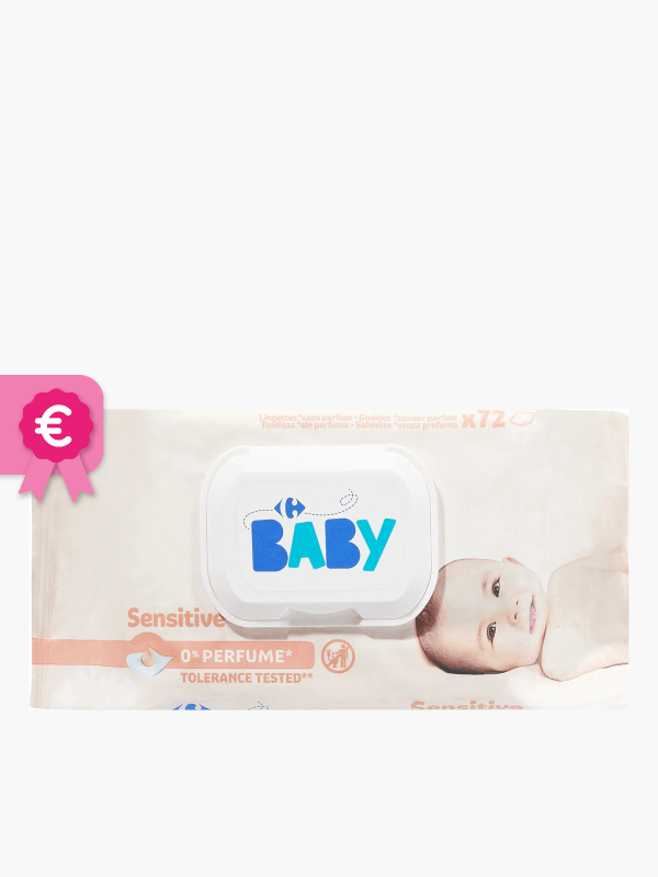 Promo Biolane lingettes bébé chez Carrefour