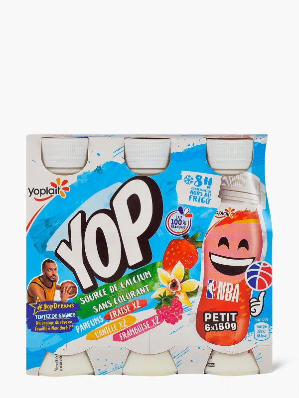 Yoplait - Yop vanille (500ml) commandez en ligne avec Flink !