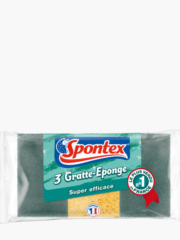 Spontex - Eponges grattantes super efficaces (x3) commandez en