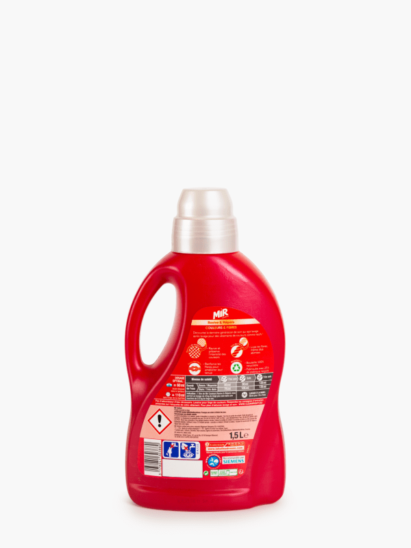 Mir - Lessive liquide couleur raviveur (1,5l) commandez en ligne avec Flink  !