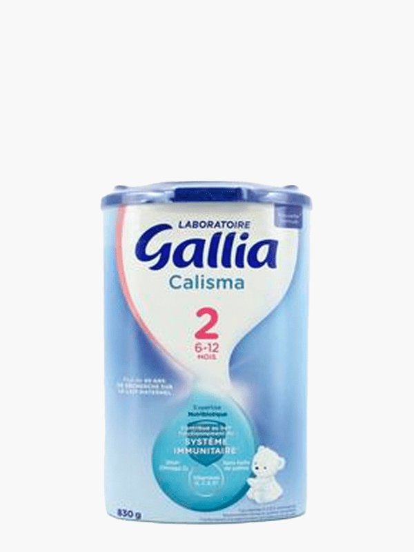 LAIT BEBE POUDRE 2EME AGE 6-12 MOIS CALISMA 900G GALLIA