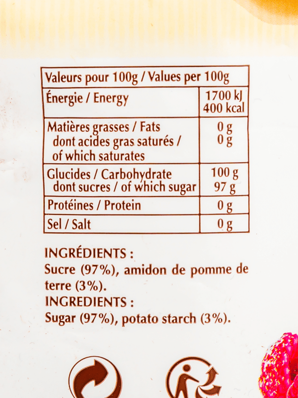 Saint Louis - Sucre en poudre (1kg) commandez en ligne avec Flink !