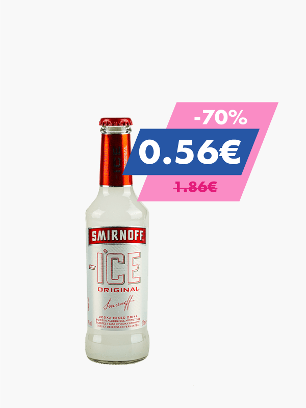 Smirnoff - Ice Vodka 27,5% (27,5cl) commandez en ligne avec Flink !