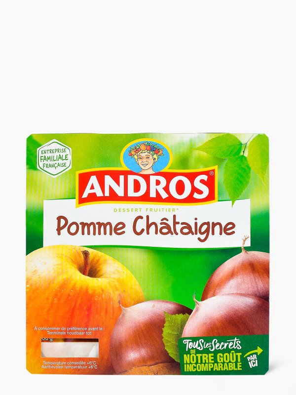 Compote de Pommes et Châtaignes Andros