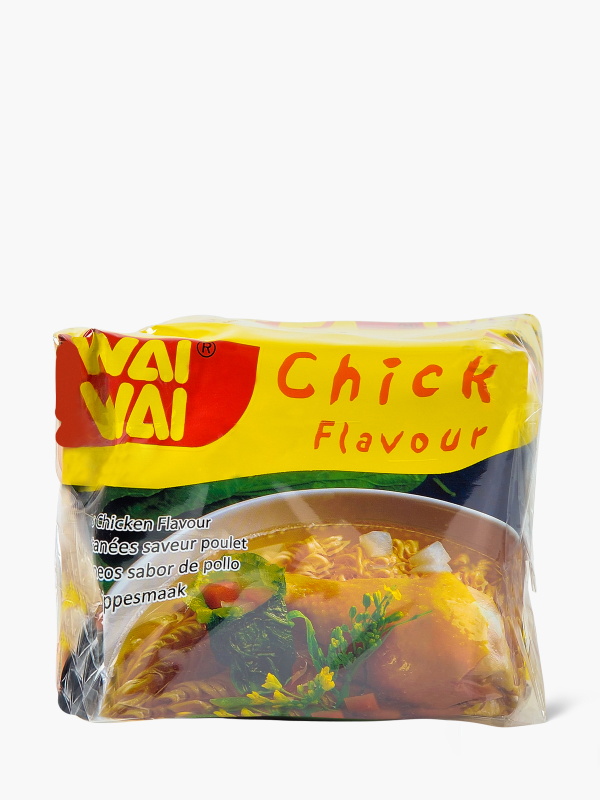 Nouilles instantanées saveur poulet, lot de 3 sachets - Netto - 195 g (3 x  65 g)