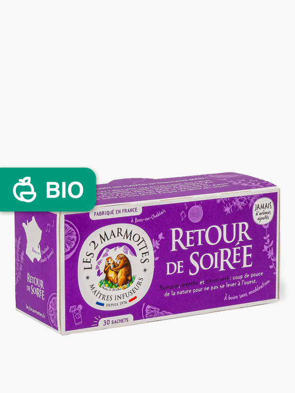 Les 2 Marmottes sachets Infusion des Marmottes 46g