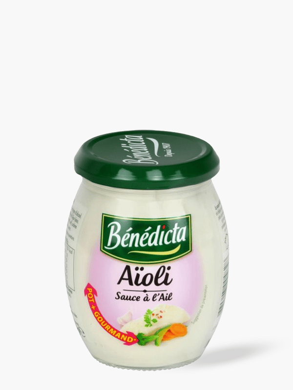 BENEDICTA Sauce crudités nature 290g pas cher 