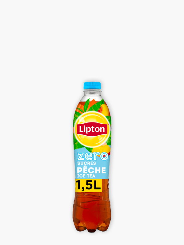 Lipton Ice Tea Zero Sucres saveur Pêche 1,5L