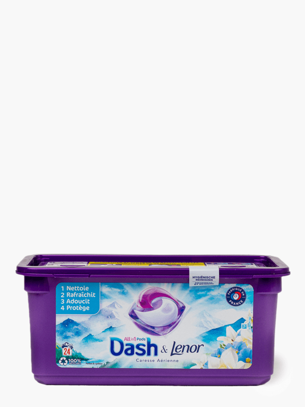 Dash Lenor 3en1 Souffle Précieux 35 Pods