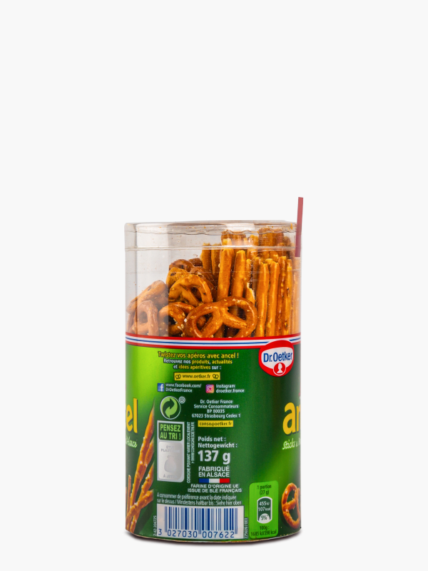 Dr. Oetker - Biscuits apéritifs sticks & bretzels ANCEL