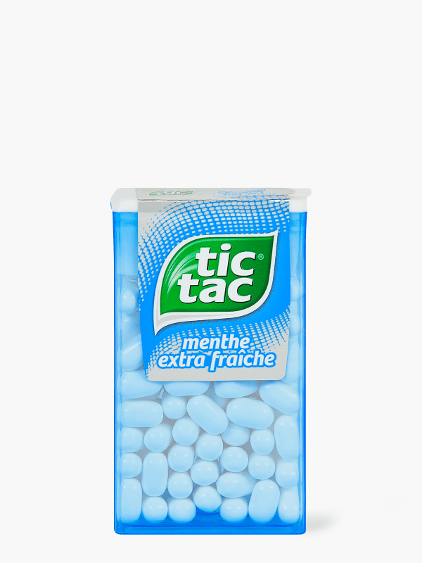 Menthe TIC TAC®, Menthe fraîche, Bonbons à la menthe 60 pilule, 29g 