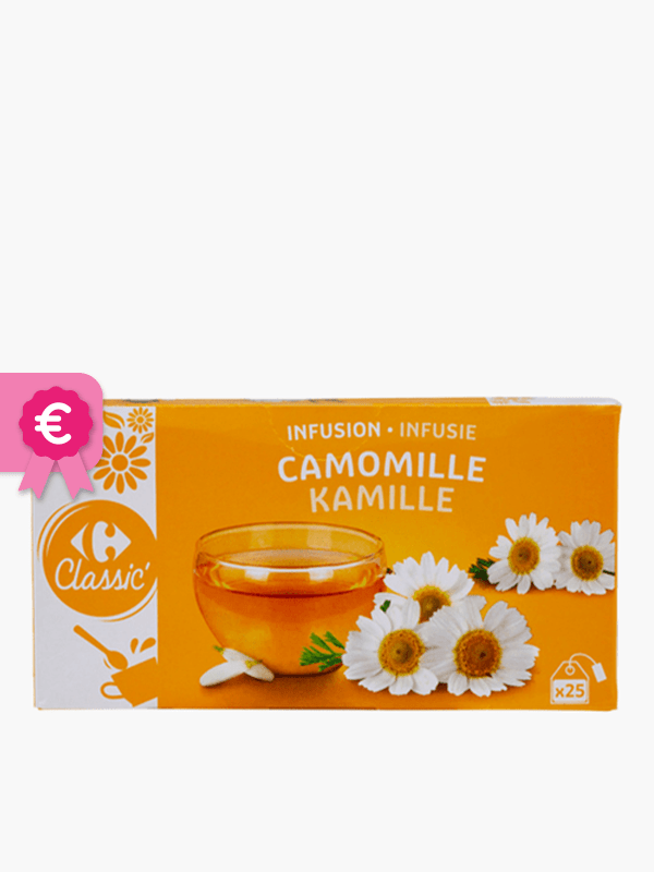 Infusion réglisse menthe CARREFOUR CLASSIC' : les 25 sachets de 1