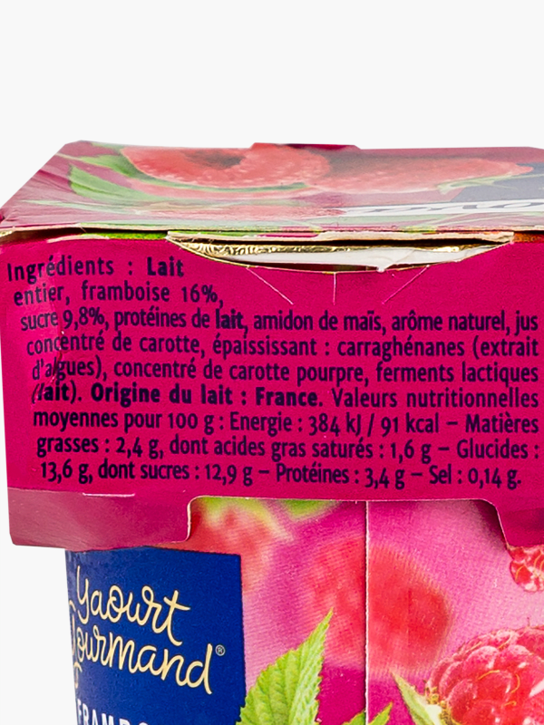 Yaourt à la cerise Mamie nova 2x150g sur