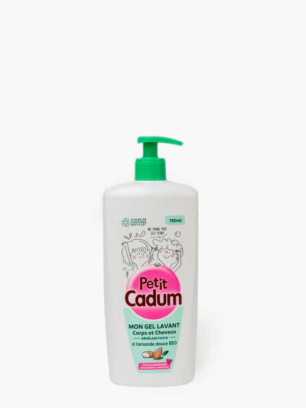 Cadum - Gel douche corps et cheveux hypoallergénique (750ml) commandez en  ligne avec Flink !